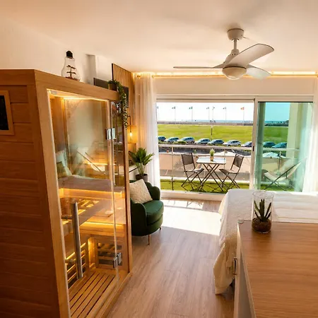 アパート Studio Prestige Vue Ocean Sauna Prive Plage A Pied *